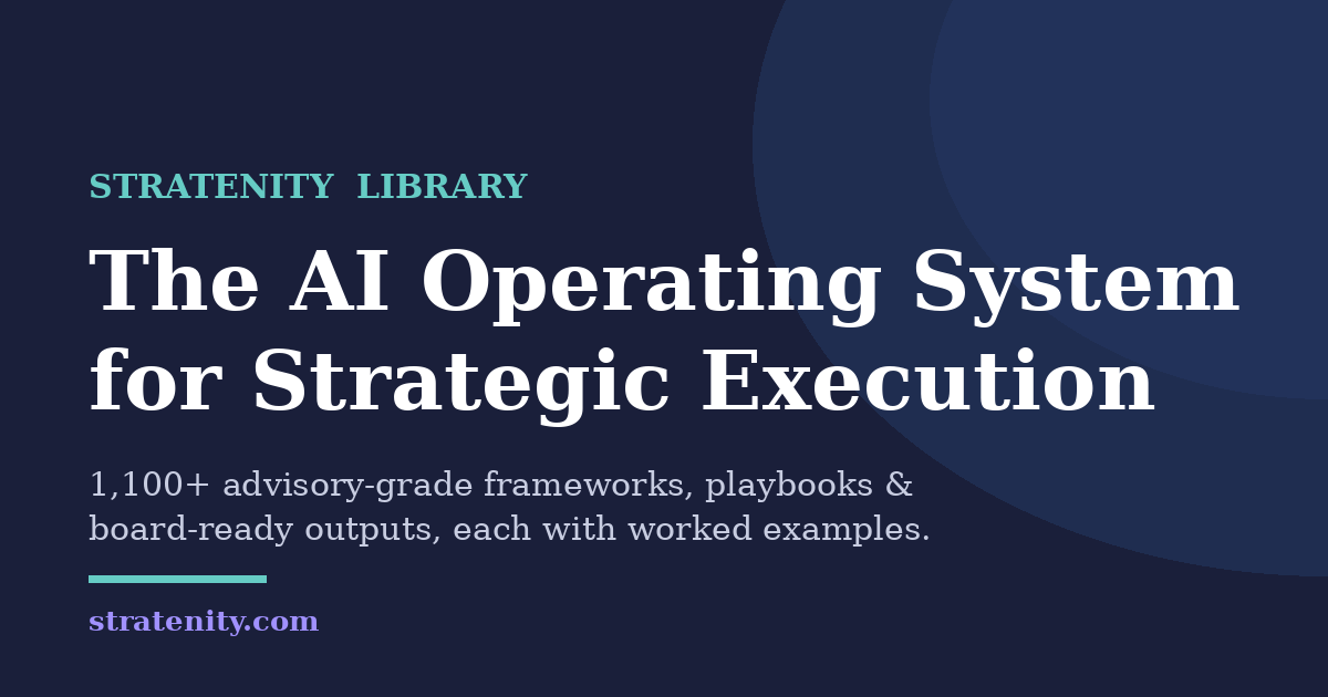 Stratenity — The AI Operating System for Strategic Execution